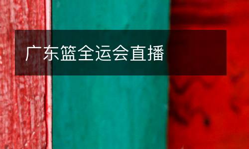 廣東籃全運會直播