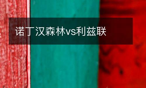 諾丁漢森林vs利茲聯(lián)